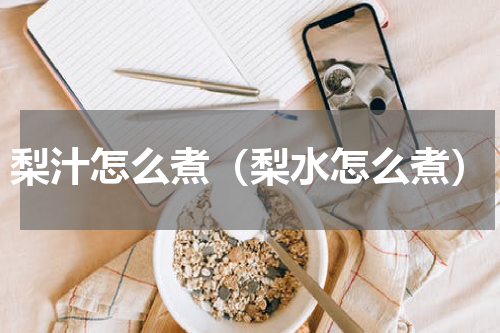 梨汁怎么煮（梨水怎么煮）