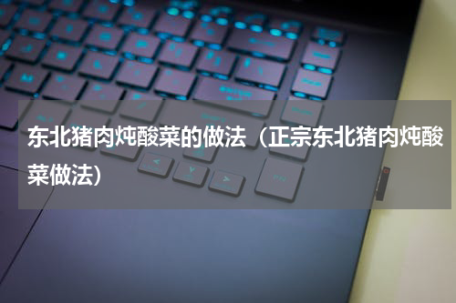 东北猪肉炖酸菜的做法（正宗东北猪肉炖酸菜做法）
