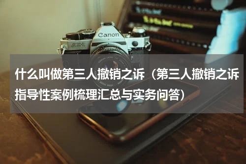 什么叫做第三人撤销之诉（第三人撤销之诉指导性案例梳理汇总与实务问答）