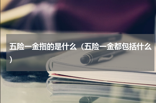 五险一金指的是什么（五险一金都包括什么）