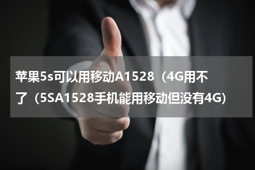 苹果5s可以用移动A1528（4G用不了（5SA1528手机能用移动但没有4G）