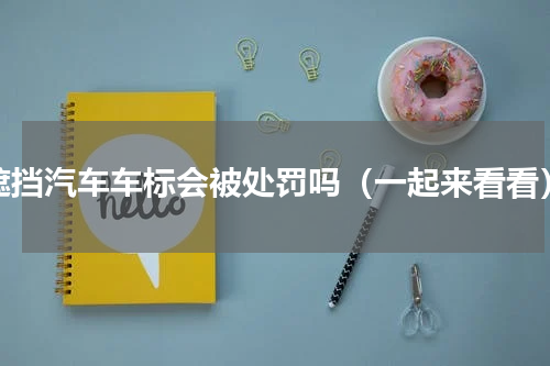 遮挡汽车车标会被处罚吗（一起来看看）