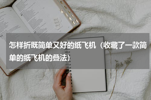 怎样折既简单又好的纸飞机（收藏了一款简单的纸飞机的叠法）