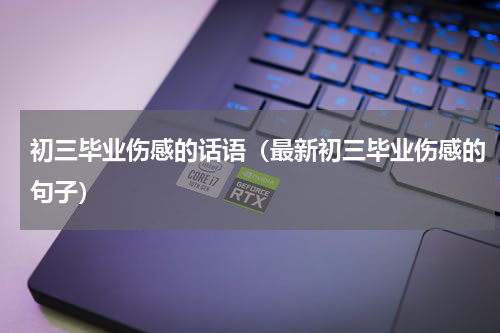 初三毕业伤感的话语（最新初三毕业伤感的句子）