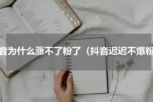 抖音为什么涨不了粉了（抖音迟迟不爆粉）