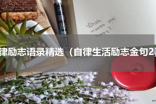 自律励志语录精选（自律生活励志金句2）