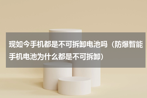 现如今手机都是不可拆卸电池吗（防爆智能手机电池为什么都是不可拆卸）
