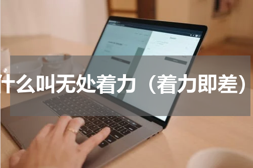 什么叫无处着力（着力即差）