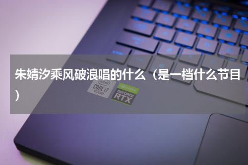 朱婧汐乘风破浪唱的什么（是一档什么节目）