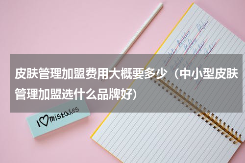 皮肤管理加盟费用大概要多少（中小型皮肤管理加盟选什么品牌好）
