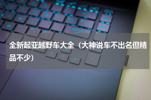 全新起亚越野车大全（大神说车不出名但精品不少）