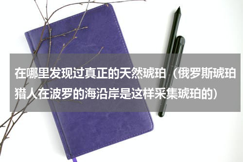 在哪里发现过真正的天然琥珀（俄罗斯琥珀猎人在波罗的海沿岸是这样采集琥珀的）