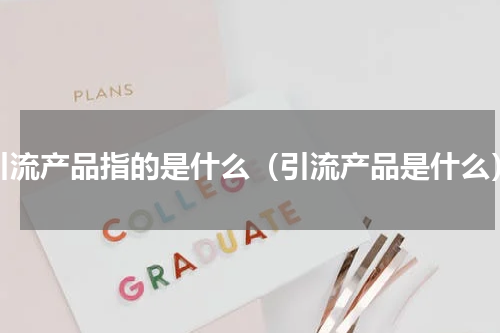 引流产品指的是什么（引流产品是什么）