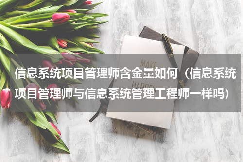 信息系统项目管理师含金量如何（信息系统项目管理师与信息系统管理工程师一样吗）