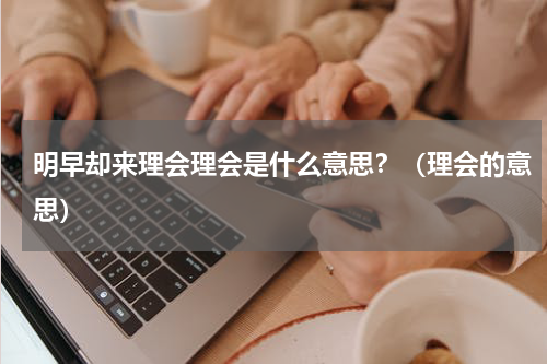 明早却来理会理会是什么意思？（理会的意思）