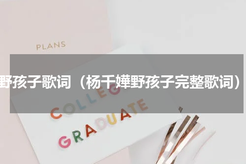 野孩子歌词（杨千嬅野孩子完整歌词）