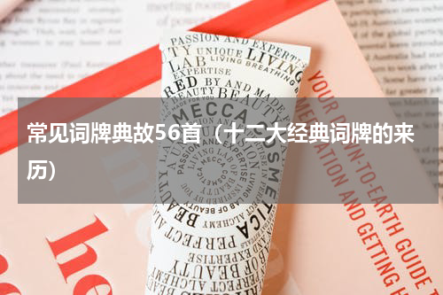 常见词牌典故56首（十二大经典词牌的来历）