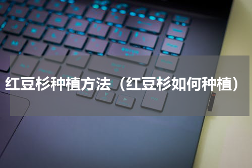 红豆杉种植方法（红豆杉如何种植）