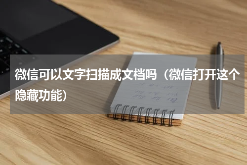 微信可以文字扫描成文档吗（微信打开这个隐藏功能）