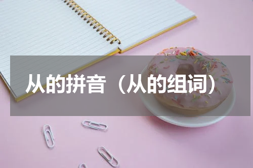 从的拼音（从的组词）