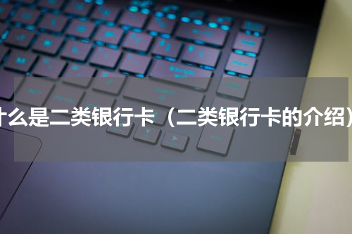 什么是二类银行卡（二类银行卡的介绍）