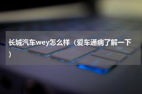 长城汽车wey怎么样（爱车通病了解一下）