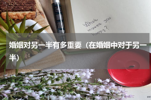 婚姻对另一半有多重要（在婚姻中对于另一半）