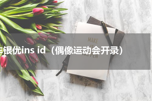 车银优ins id（偶像运动会开录）