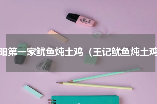 贵阳第一家鱿鱼炖土鸡（王记鱿鱼炖土鸡）