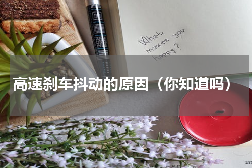高速刹车抖动的原因（你知道吗）