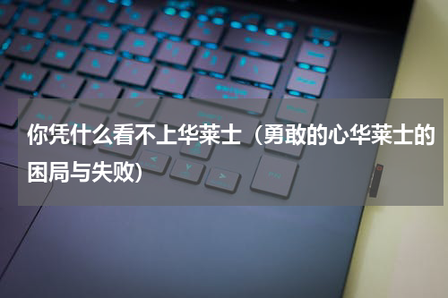 你凭什么看不上华莱士（勇敢的心华莱士的困局与失败）