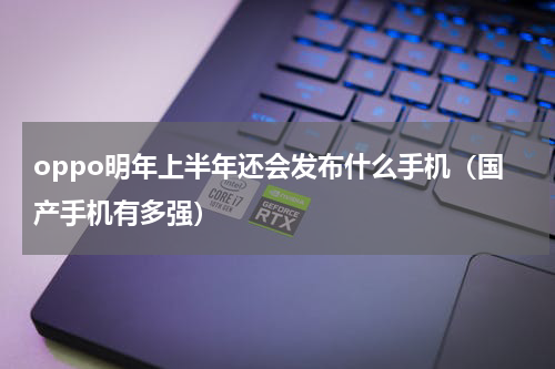 oppo明年上半年还会发布什么手机（国产手机有多强）