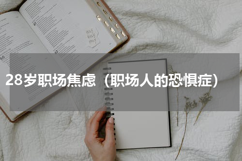 28岁职场焦虑（职场人的恐惧症）
