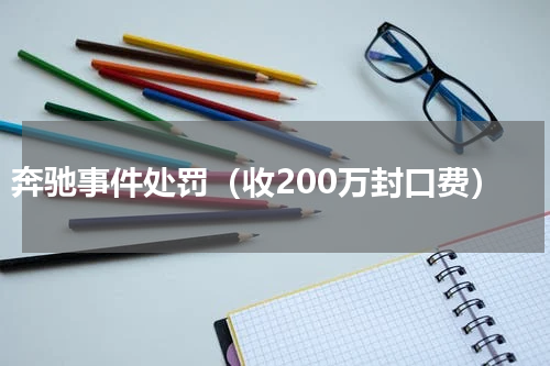 奔驰事件处罚（收200万封口费）