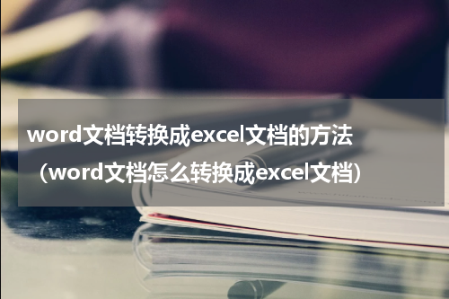 word文档转换成excel文档的方法（word文档怎么转换成excel文档）