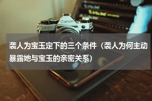 袭人为宝玉定下的三个条件（袭人为何主动暴露她与宝玉的亲密关系）
