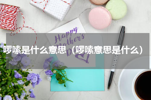 啰嗦是什么意思（啰嗦意思是什么）