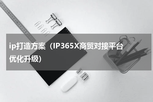 ip打造方案（IP365X商贸对接平台优化升级）