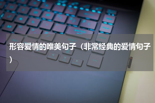 形容爱情的唯美句子（非常经典的爱情句子）