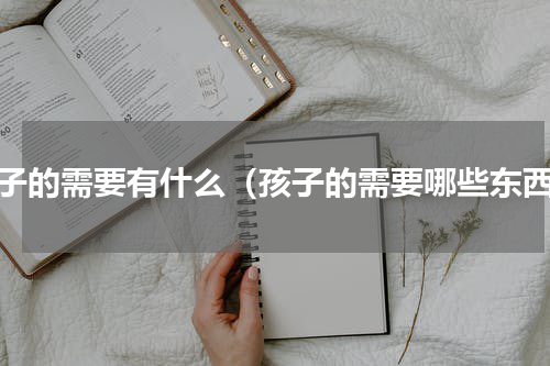 孩子的需要有什么（孩子的需要哪些东西）