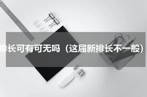 排长可有可无吗（这届新排长不一般）
