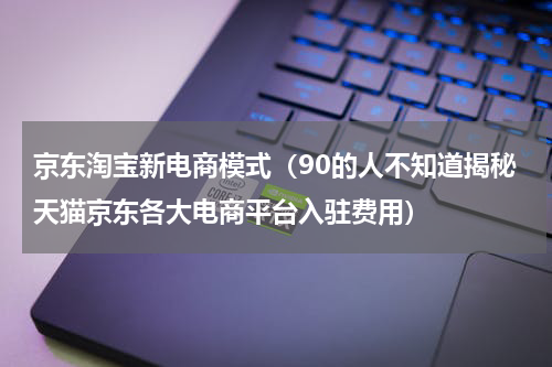京东淘宝新电商模式（90的人不知道揭秘天猫京东各大电商平台入驻费用）