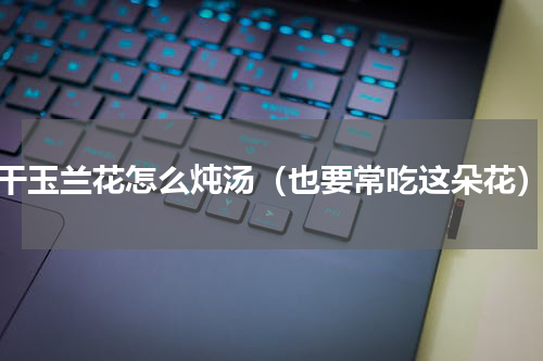 干玉兰花怎么炖汤（也要常吃这朵花）