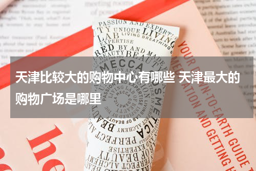 天津比较大的购物中心有哪些 天津最大的购物广场是哪里