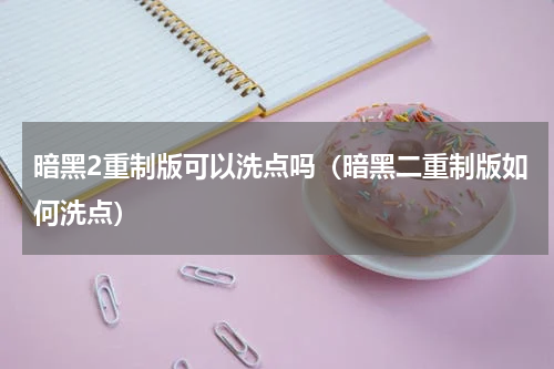 暗黑2重制版可以洗点吗（暗黑二重制版如何洗点）