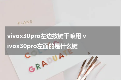 vivox30pro左边按键干嘛用 vivox30pro左面的是什么键