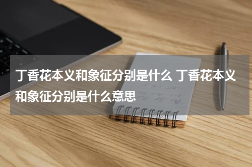 丁香花本义和象征分别是什么 丁香花本义和象征分别是什么意思