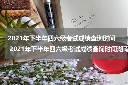 2021年下半年四六级考试成绩查询时间 2021年下半年四六级考试成绩查询时间湖南