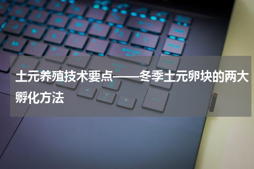 土元养殖技术要点——冬季土元卵块的两大孵化方法