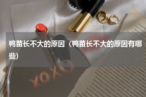 鸭苗长不大的原因（鸭苗长不大的原因有哪些）